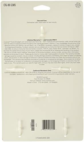 Cuisinart Mini Silicone Spatulas, Set of 3, Multicolor, CTG-00-S3MS