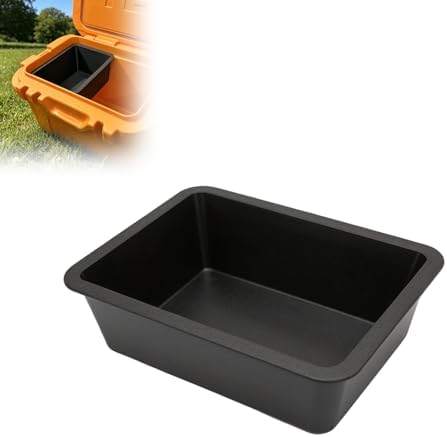 Cooler Tray Insert Compatible with Yeti Roadie 15 | Dry Goods Storage Organizer for Cooler Accessories | Holds Sandwiches, Snacks, Food Away from Ice | Durable Construction Cooler Accessories