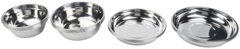 Stainless Steel Camping Plate Set 20Pc Lightweight