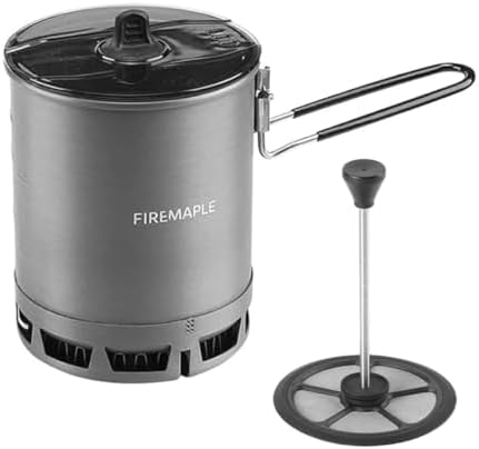 Fire-Maple Petrel Ultralight Pot G3&Petrel French Press Coffee Filter