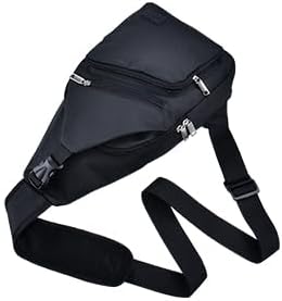 AMJ Crossbody Sling Bag Men Women, Casual Shoulder Backpack, Chest Daypack Satchel for Hiking Travel