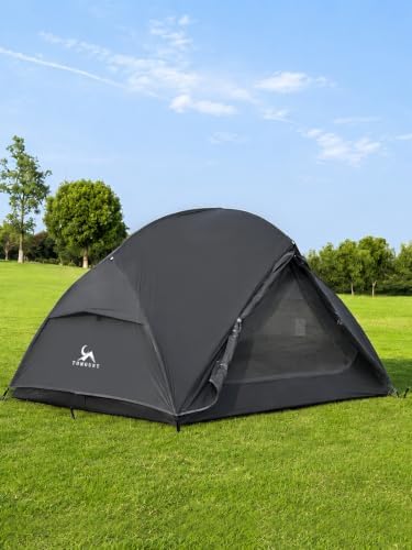 Ultralight 2 Person Backpacking Tent, 4000mm Waterproof Double Layer Free Standing Lightweight Tent, 3 Season Two Person Tent for Camping Hiking Backpacking
