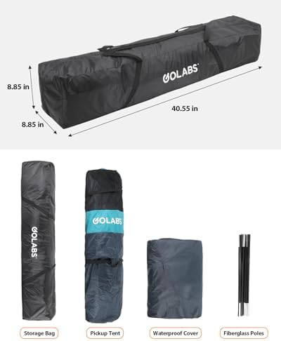 Golabs Truck Bed Tent, 5-6 Ft Camping Tent, Easy Setup by Pre-Attached Pole