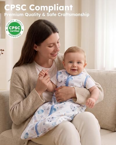 Baby Sleep Sack 18-24 Months 100% Cotton 0.5TOG Wearable Blanket