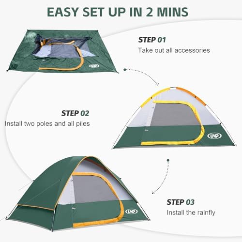 Camping Tent 2-4 Person Dome Tents