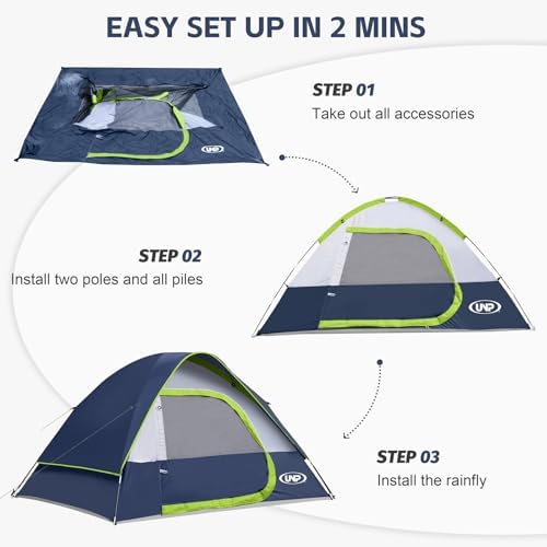 Camping Tent 2-4 Person Dome Tents