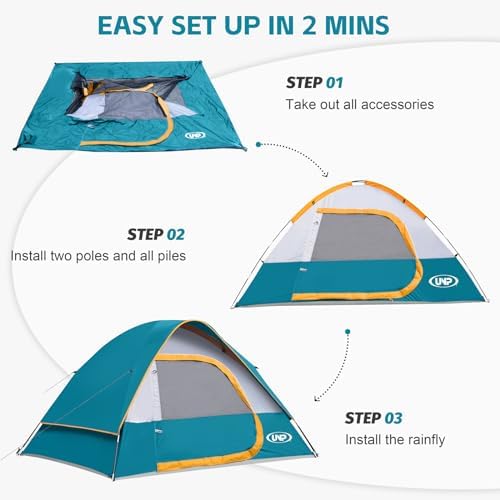 Camping Tent 2-4 Person Dome Tents
