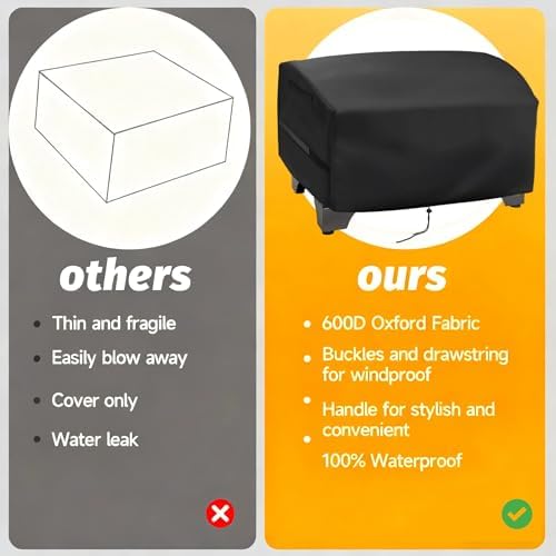 Tabletop Portable Grill Cover for Cuisinart CPG-256 Small Pellet Smoker