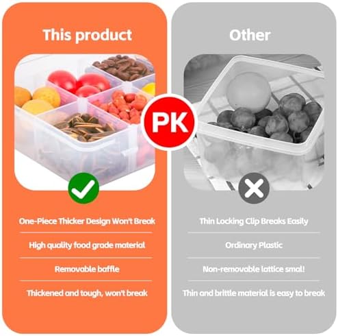 16 Pcs Snack Box Container.