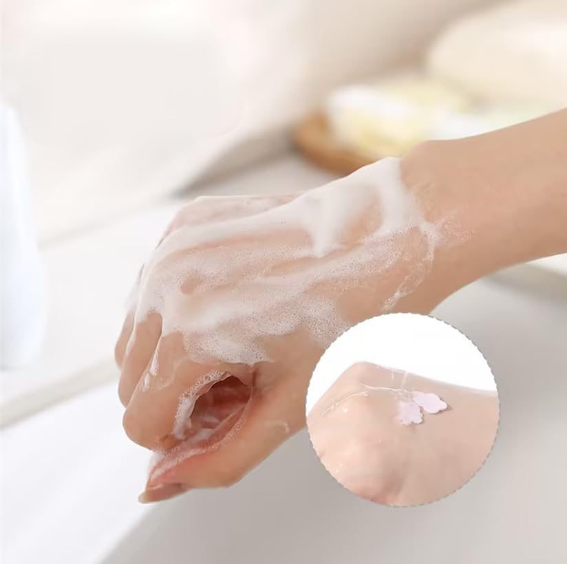 4 Boxes Paper Soap, 4 Random Different Scented Mini Portable Disposable Petal Hand Wash Sheets, Dissolvable Hand Bath Soap,Suitable for Outdoor,Camping and Hiking,Personal Care(Approx 400 Sheets)