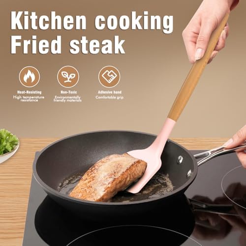 Silicone Kitchen Utensils Set, Heat-Resistant Cooking Utensils, BPA-Free