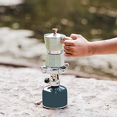 GROSCHE Milano Stovetop Espresso Maker Moka Pot 9 espresso Cup 15.2oz Mint