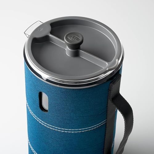 GSI Outdoors JavaPress, 50 fl oz, Insulated French Press, Blue