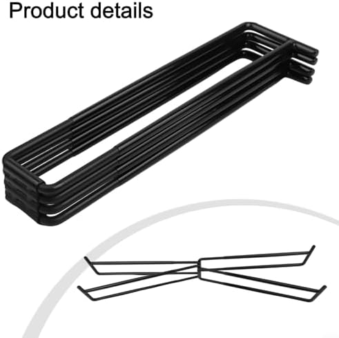 Foldable Iron Cooler Stand 26x7cm Portable Compact