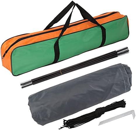 Camping Tent 1-2 Person Waterproof Windproof Dome Tent with Double Layers Door-Easy Set up-Portable Tents for Camping,Oxford Fabric,Orange