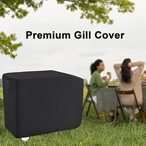 38 Inch Flat Top Grill Cover for 2 Burner Proprane Griddle with 36 in Cart