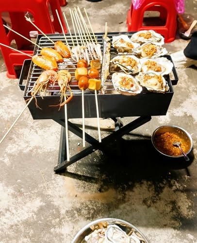 15.7" Charcoal Grill,Portable Foldable Outdoorl Barbecue BBQ Grill