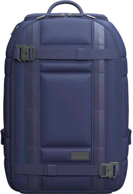 Db Journey Ramverk Backpack - Durable Travel Backpack with Laptop Compartment & Pockets for Work, Luggage Backpack with Roller Bag Hook Up System, 21L - Blue Hour