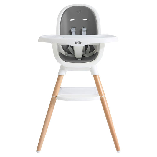 Joie Chai Multi-Mode Highchair - European Beech Wood, Convertible, 9+ Modes, Birth up to 60 lb. (Shadow)