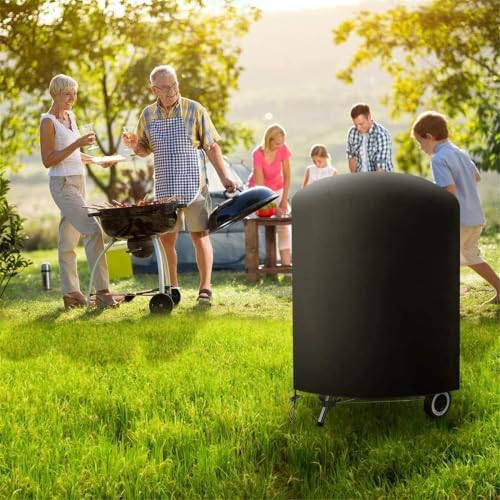 Charcoal Grill Cover for Weber,Round Grill Cover-23 D x 30" H