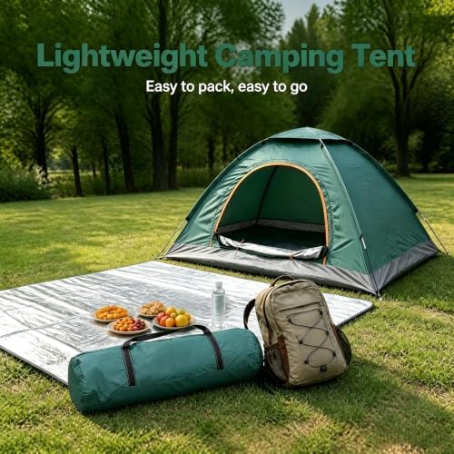 Wind Tour Easy Setup Breathable Mesh Tent for Backpacking & Outdoor Use