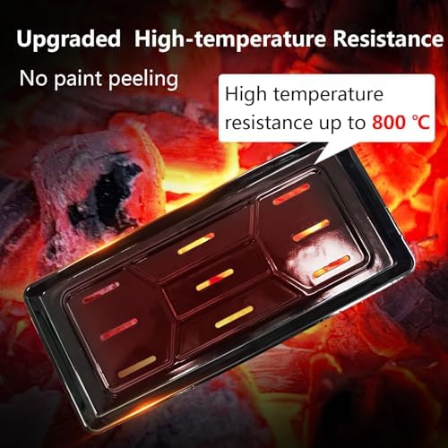 Portable Charcoal Grill: Double-Sided BBQ Grill for Camping and Picnics
