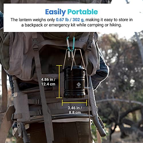 Stansport 24-Piece Tableware Set and 2-Pack Etekcity Camping Lanterns