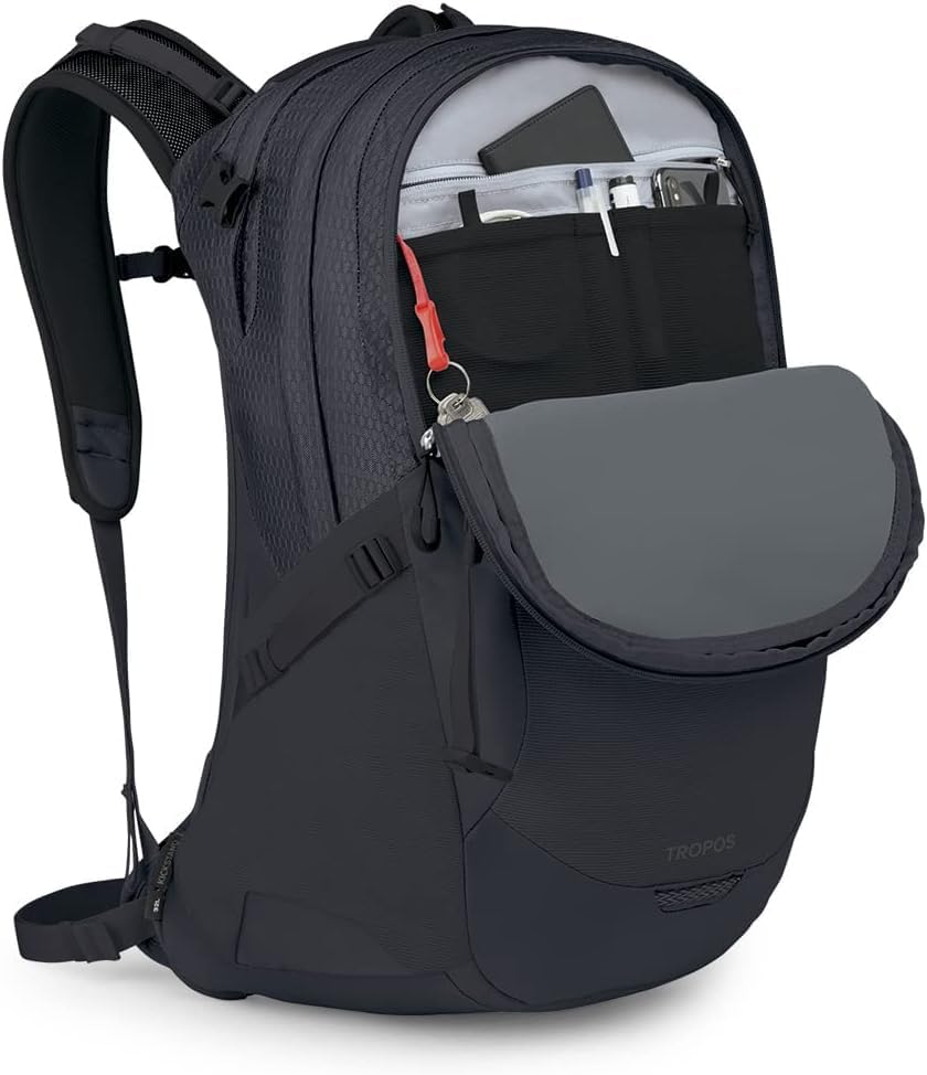Osprey Tropos Laptop Backpack, Black