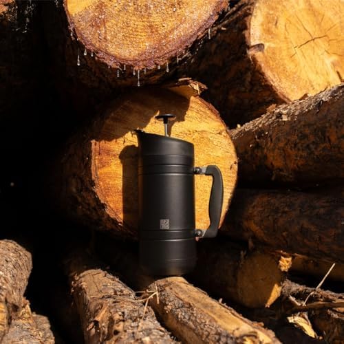 BruTrek by Planetary Design | BaseCamp French Press | 48 fl.oz - Obsidian