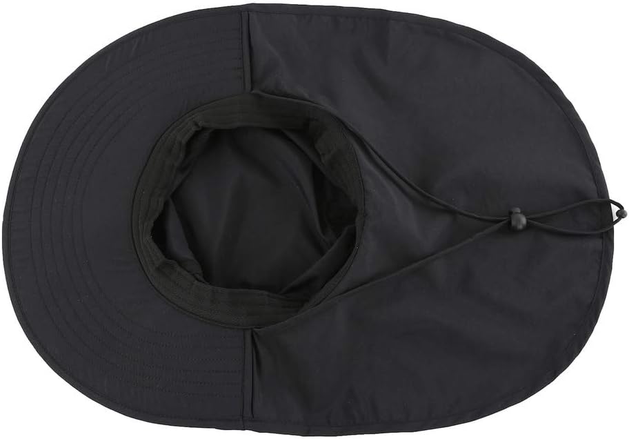 Home Prefer Outdoor UPF50+ Sun Hat Wide Brim Mesh Fishing Hat with Neck Flap