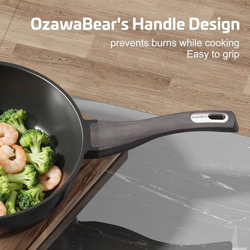 Nonstick Cookware Set, Titanium Coating Pan Set