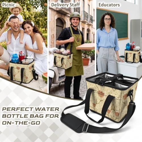 Collapsible Insulated Cooler, Medium, Shoulder Strap/Top Hand