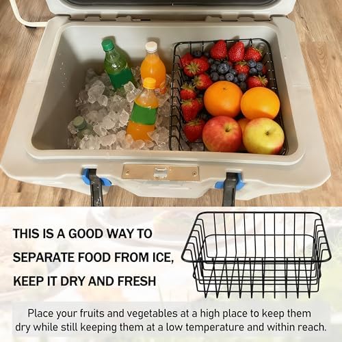 Cooler Basket Fits for RTIC 52 & 72 Ultra-Light Cooler Accessories 1 Pcs