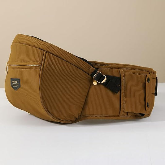 Sunveno Hip Baby Carrier with Seat, Ergonomic Baby Hip Carrier, Front-Facing - Image 2