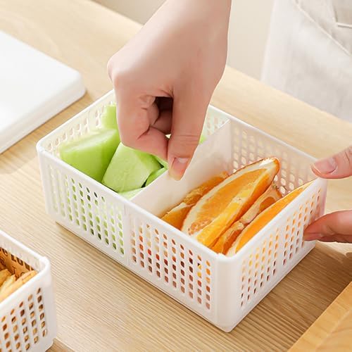 Stackable Food Storage Container Ventilated Lid for Freshing Easy Fold Outdoor Activities Sturdy Kitchen Organizers Food Box with Microwaveable