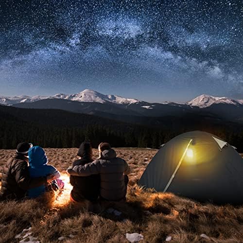 Bessport Camping Tent 1/2 Person Tent Waterproof Two Doors Backpacking Tent Easy Setup Lightweight for Outdoor, Hiking Mountaineering Travel