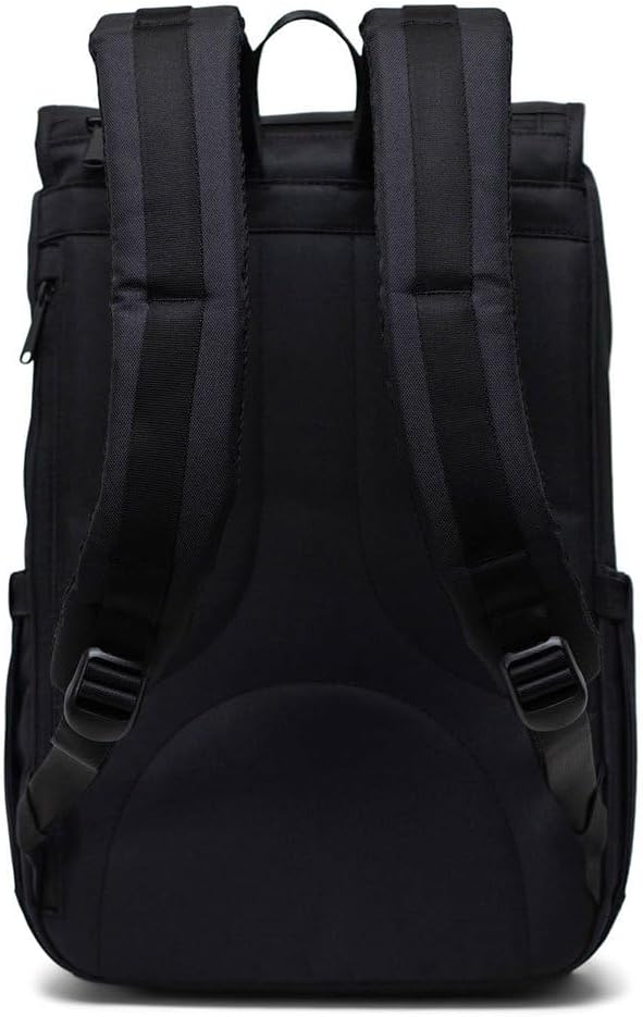 Herschel Supply Co. Little America Mid, Black Tonal, One Size