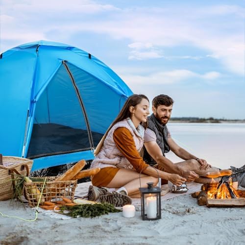 Wingedsteed 2 Person Camping Tent Waterproof Portable Dome Tent for Hiking Backpacking, Easy Setup with Rainfly and Carry Bag