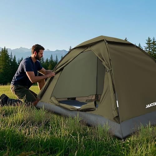 JAICOM 1-4 Person Camping Tent - Lightweight Backpacking Tent, Easy Set Up