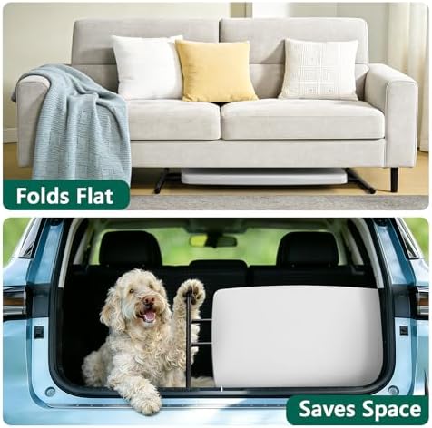 Folding Table 30 Inch - Small Desk Adjustable Height TV Tray for Laptop, Couch, Camping - Heavy Duty Utility Foldable Table for Small Spaces, No Assembly Required, White Granite