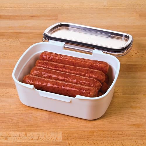 ProKeeper Mini Deli Food Storage Container, Airtight Seal, 5.75 Inches Long