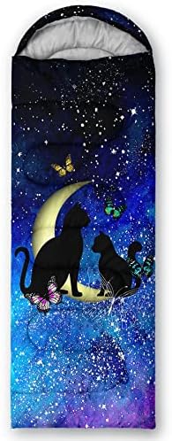 Axolotl Unicorn Sleeping Bag for Kids Boys Girls–Lightweight Warm Cold Weather Sleeping Bags,Waterproof Portable Sleeping Bag with Compression Sack for Camping Backpacking Outdoor Indoor