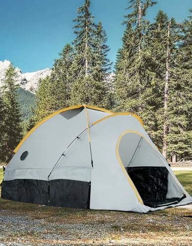 Pickup Truck Bed Tent with Awning Shade for 5.5-8.2FT Camping