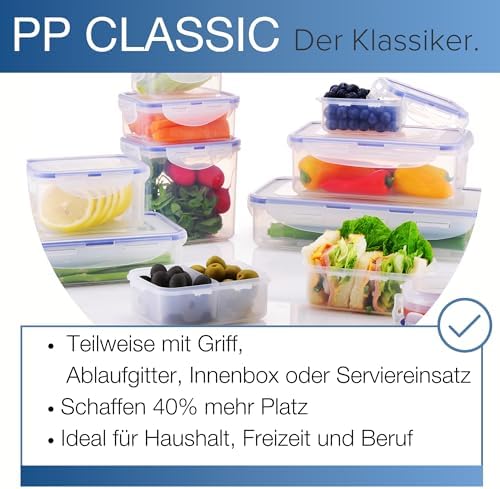 LocknLock Easy Essentials Specialty Dozen Egg Storage Container, 12-Cup (Pack of 3)