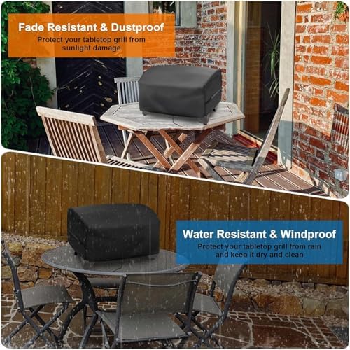 29 Inch Mini Grill Cover for Coleman Roadtrip 225 Portable Tabletop Grill