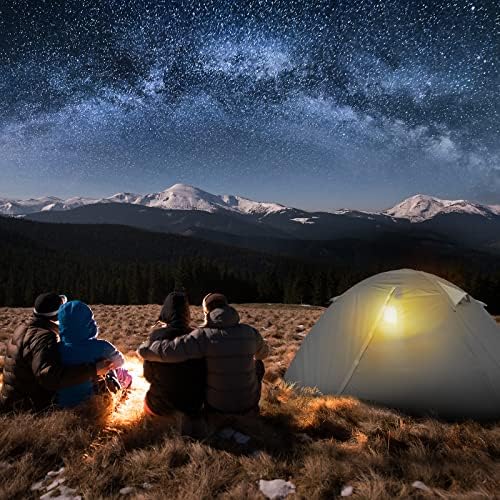 Bessport Camping Tent 1/2 Person Tent Waterproof Two Doors Backpacking Tent Easy Setup Lightweight for Outdoor, Hiking Mountaineering Travel