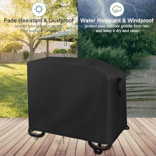 Mini Gas Grill Cover for Charbroil Bistro Pro Tabletop Electric Griddle