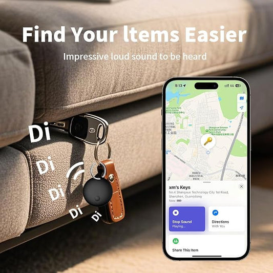 Air Tracker Tag 2 Pack, Smart Tracker Item Finders Compatible - Image 3