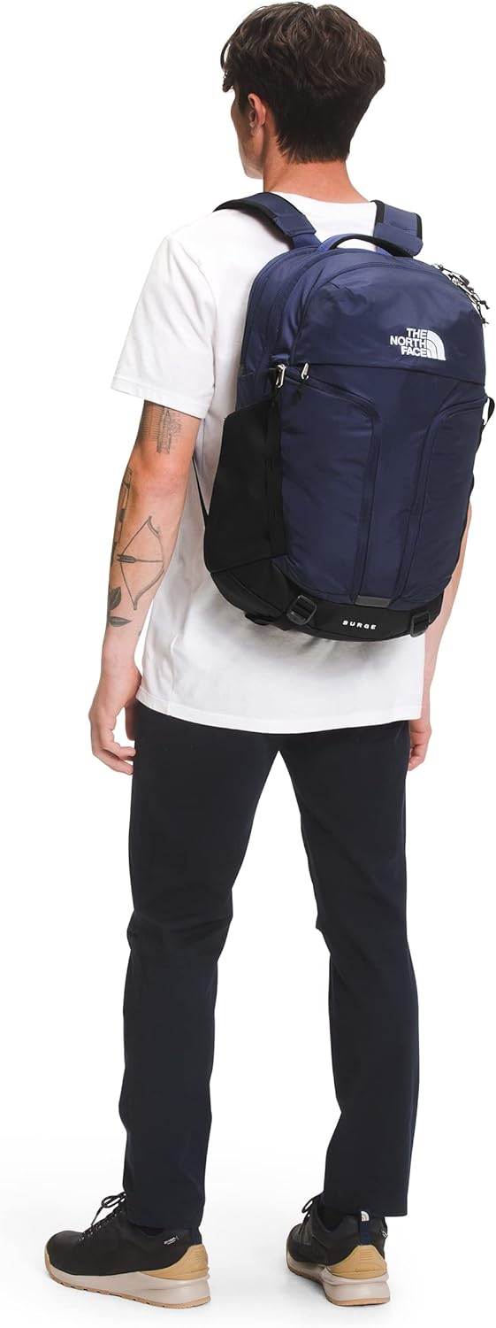 The North Face Surge Commuter Laptop Backpack, TNF Navy/TNF Black, One Size