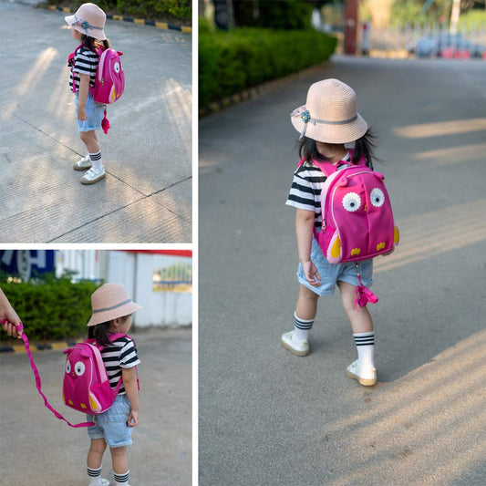 yodo Kids Insulated Toddler Backpack with Leash Safety Harness Lunch Bag